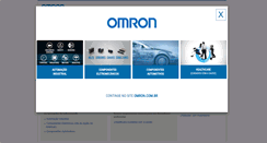 Desktop Screenshot of omron.com.br