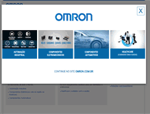 Tablet Screenshot of omron.com.br