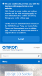Mobile Screenshot of inspection.omron.eu