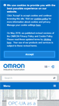 Mobile Screenshot of industrial.omron.co.uk