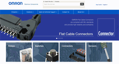 Desktop Screenshot of ecb.omron.com.sg